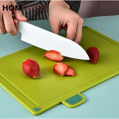4Pcs Cutting Board With Holder