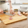 Bamboo Kitchen Cutting Board – Multiple Sizes