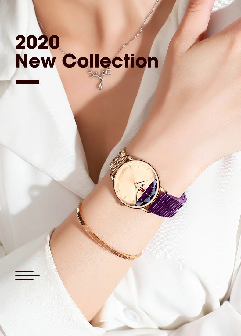 Reward Women Quartz Watch Women Special Design watch Band Female Clock Fashion Casual Wristwatch Ladies RD21010L