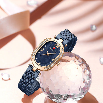 REWARD HOT Sale Women Watches Top Brand Luxury Stainless Steel Strap Wrist watch Female Quartz Ladies Watch Wife For Girl  RD21058L