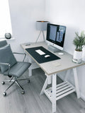Modern Felt Large Desk Pad & Mouse Mat (80x40cm)