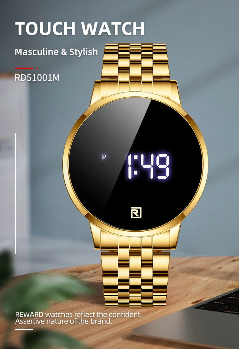 As a manufacturer of Reward brand watches, we are thrilled to offer special pricing on our premium timepieces. Our Reward watches RD51001M are designed with the latest technology and stylish designs, perfect for the modern consumer. detail view
