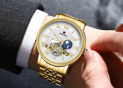 Reward factory watch man luxury automatic 3atm water resistant quartz watches for men 2022 relojes para hombres RD31009M